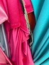 saten de punto fuxia