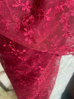 tul bordado bordo en internet
