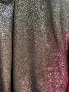velvet con lurex negro