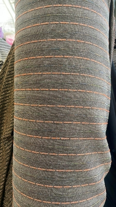 Creep sastrero rayado 1.50mts ancho - OASIS TEXTIL