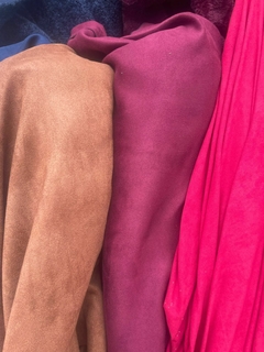 Gamuza rígida color marron - tienda online