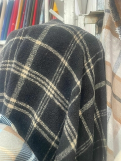 camisaco escoces negro