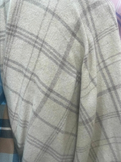 camisaco escoces beige - comprar online