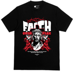 Polera faith over fear streetwear - comprar online