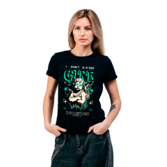Polera i don´t care streetwear en internet