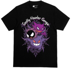 POLERA POKÉMON FANTASMAS GENGAR, GASTLY Y HAUNTER - comprar online