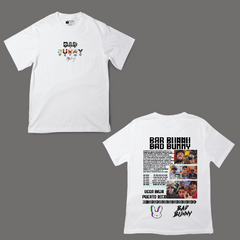 Polera Bad Bunny Collage Bio - NeorPrintGraphics