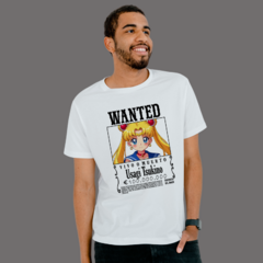 POLERA WANTED USAGI TSUKINO - NeorPrintGraphics