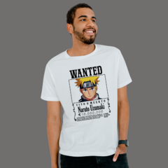 POLERA WANTED NARUTO UZUMAKI en internet
