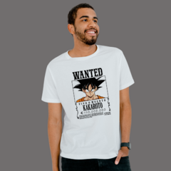 POLERA WANTED KAKAROTO en internet