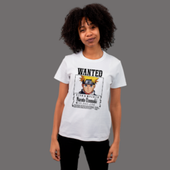 POLERA WANTED NARUTO UZUMAKI - NeorPrintGraphics