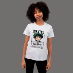 POLERA WANTED IZUKU MIDORIYA en internet