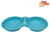 Comedouro Duplo Pratica Para Pets - comprar online