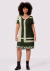 Vestido malha decote v mm lunender