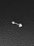 Piercing Prata Coração Cravejado