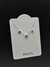 Conjunto Prata Zircônia Com Pedra Rosa Cravejado