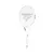 Raquete Tenis T Fight V2 305S Isoflex Branco Tecnifibre Medv