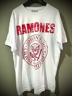 Remera Ramones Doble Estampa # REF-14