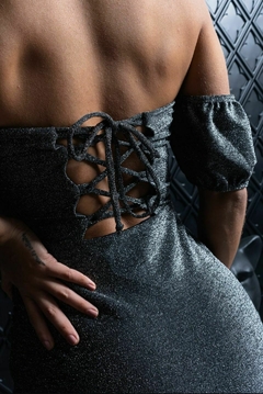 Vestido com Brilho na internet
