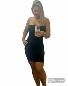 Vestido Tomara Que Caia Canelado - Girls Night Store