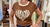 REMERA PULL BEAR TALLE 28 MARRON (E554)