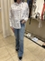 PANTALON CHIC - ANCHO - 38 - RECTO CON TAJO (E502) - comprar online