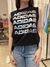 MUSCULOSA ADIDAS- XL - NEGRA CON LETRAS (E503)