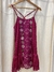 VESTIDO MAGENTA CON LENTEJUELAS - PAJARO - S (E518) - comprar online