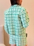 short verde y blanco zara talle 26 (D786) - Trendy Shopper