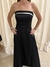 VESTIDO NEGRO Y BLANCO - BOTONES -2 MICHELANGELO (D599) - comprar online