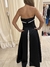 VESTIDO NEGRO Y BLANCO - BOTONES -2 MICHELANGELO (D599) - Trendy Shopper
