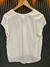 BLUSA BLANCA HYM - SATEN - 38 (D842) - comprar online