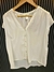 BLUSA BLANCA HYM - SATEN - 38 (D842)