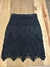 POLLERA MOLINET - ENCAJE NEGRO - S (D722)