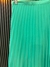 POLLERA VERDE - GASA PLISADA - S (D592) en internet