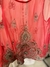 MUSCULOSA BORDADA - ROSA Y DORADO - S (D535) - comprar online