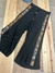 pantalon jazmin chebar negro con tira (D874) en internet