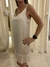 VESTIDO SATEN - TUCCI - S - DORADO (D602)
