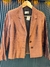 BLAZER SHANTUNG MARRON FRETIN TALLE S (D991)