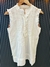 CAMISA BLANCA CON VAINILLA SQUARE TALLE M (D972)