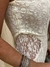 VESTIDO MANTECA - ENCAJE - M (E026) - comprar online