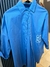 CAMISA AZUL CON BORDADO - M (E152)