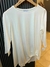 CAMISETA BLANCA - CANAVARA - 44 - ETIQUETA (E176)