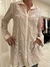 CAMISA TUCCI - ROSA - BORDADA - XS GRANDE (E304)
