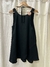 VESTIDO CORTO - NEGRO - M - (E396)