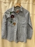 CAMISA AF JEAN - S - RAYADA CON BORDADO (E440) - comprar online