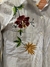 CAMISA AF JEAN - S - RAYADA CON BORDADO (E440)