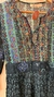BLUSA VERDE - INDIAN STYLE - M (E453) en internet