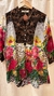 CAMISA INDIAN STYLE - ANIMAL Y FLORES - L (E456) - comprar online
