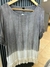 REMERA CON FLECOS - FIBRANA - GRIS Y BLANCO - L (E145) - comprar online